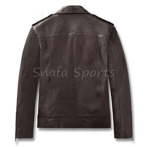 OEM Factory Customized Cheap <b>Smart</b> Casual Men Leather <b>Jackets</b> For Sale In Wholesale Price Leather <b>Jacket</b> - Product Image 6