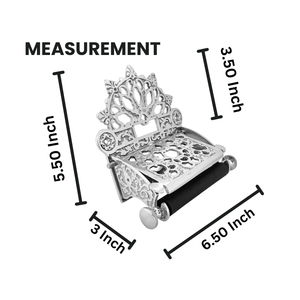 Victorian Toilet Paper Holder Decorative Wall Mounted Metal Toilet Roll Holder <b>Bathroom</b> Tissue Holder Washroom <b>Accessory</b> - Product Image 2