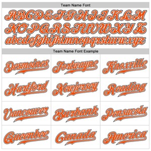 Maillot de softball personnalisé blanc et orange à fines rayures pour femme, imprimé en 3D, respirant, vêtements de sport d'équipe, uniformes de match en gros - Product Image 4