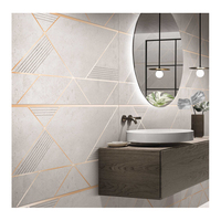 Style moderne de luxe sculpté 600x1200mm carreaux de porcelaine émaillée polie 60x120 cm carreaux de marbre d'application de villa