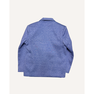 เสื้อเบลเซอร์เด็กผู้ชายสีน้ำเงินลายเท็กซ์เจอร์ คุณสมบัติเด่น ชุดสูทและเบลเซอร์สำหรับเด็ก - Product Image 4
