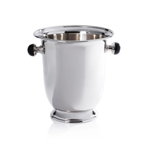 Woven Rattan Ice <b>Bucket</b> <b>with</b> Stainless Steel <b>Lid</b> Round Beverage Cooler - Product Image 6