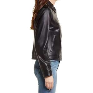 Ropa de Cuero para Mujer, Moda Urbana, Chaqueta de Cuero para Mujer, Tallas Grandes, Ropa Transpirable para Mujer - Product Image 6