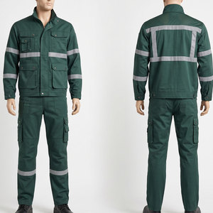Overol de Trabajo Econex Deportivo Naranja de Poliéster de Alta Visibilidad, Resistente al Viento, con Franjas Reflectantes, Certificado CE/EU, Uniforme de Seguridad Unisex - Product Image 1