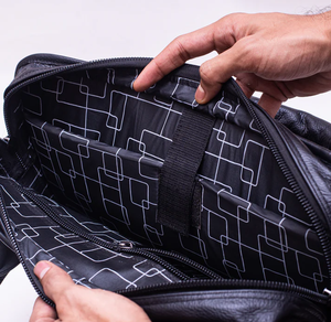 Maletín de Cuero Vacuno Personalizado de Alta Calidad, Ligero, Duradero, Ecológico, de Lujo, para Negocios y Oficina, con Correa para el Hombro - Product Image 4