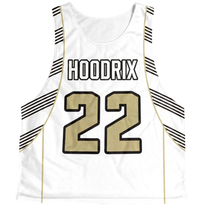Custom Lacrosse Pinnies Reversible Mesh Training Vest Quick Dry Team Practice Wear Unisex Breathable Mesh OEM ODM Wholesale - Product Image 4