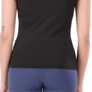 <b>Women</b> <b>Black</b> Short Sleeve Crew Neck T <b>Shirt</b> Slim Fit Basic Casual Tee Stretch Everyday Top <b>Womens</b> Fashion Clothing Wear Da - Product Image 5