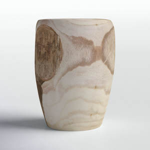 Handmade Wood Table <b>Vase</b> Floral Decor for Home <b>Bamboo</b> & <b>Wooden</b> Product Category - Product Image 3