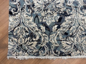Tapis de luxe fait main en laine et soie noué à la main pour salon et chambre à coucher - Product Image 5