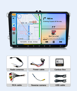 เครื่องเล่นวิทยุในรถยนต์ Linux 1280 IPS 9นิ้ว <span class=keywords><strong>GPS</strong></span> Navi สำหรับ VW Seat Polo Golf 5 6 Polo Passat CC B6 Tiguan Touran EOS Sharan CarPlay - Product Image 6