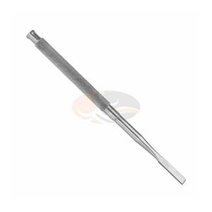 Ciseau à os Gardner manuel, 1 lame droite à simple biseau de 3 mm de large, en acier inoxydable, pour chirurgie, orthopédie, dentisterie, précision - Product Image 3