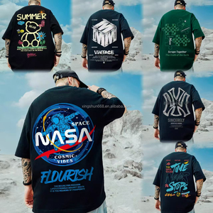 100% cotton nam & nữ phổ quát Áo thun ngắn tay tùy chỉnh in logo vải dệt kim chất lượng cao cộng với tùy chọn kích thước - Product Image 1