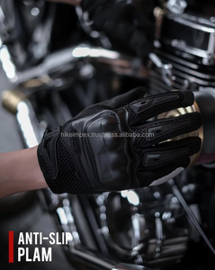 Gants de moto OEM hiver à doigts complets pour hommes et femmes, isolés thermiquement, respirants, avec protection rigide des articulations, compatibles écran tactile, fermeture auto-agrippante, BMX - Product Image 4