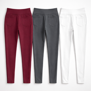Bulk Plus Size <b>Jeggings</b> with Pockets <b>for</b> <b>Women</b> - OEM Manufacturer & Factory Direct Supplier - Product Image 5