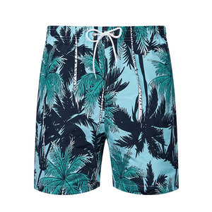 Shorts de baño para hombre de alta calidad, impresión por sublimación personalizada, hechos de nailon/poliéster, shorts de baño para hombre para usar en la playa - Product Image 1