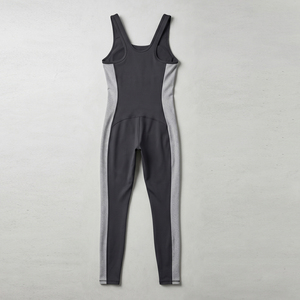 Al por mayor Mono deportivo de yoga y fitness para mujer, sin espalda, con tirantes, ajuste ceñido, de secado rápido, para gimnasio y deportes - Product Image 2