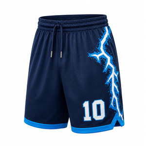 New Premium Quality Basketball Shorts Digital Printing Anti-UV Breathable Plus Size Quick Dry Pockets Worsted Fabric Drawstring - Product Image 1