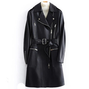 Premium Quality Custom Design Adult Size <b>Women</b> Genuine Leather Breathable Canvas Eco-Friendly <b>Jacket</b> - Product Image 6