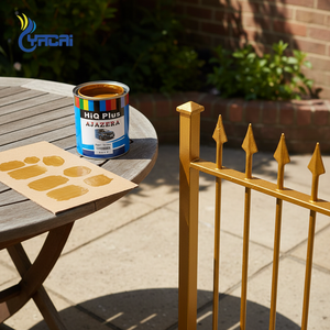 Fabrikproduzierte Autolackierung Hochglanz-Acryl 1K Perlglanz-Goldgrundierung Basislack <span class=keywords><strong>Autolack</strong></span> Wetterfeste Möbellackierung - Product Image 1