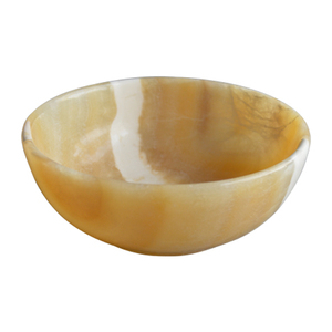 Bol artisanal de luxe, finition polie, surface naturelle, texture lisse, bol décoratif, lourd et solide, prix de gros - Product Image 1