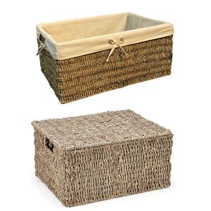 PHU HAO Premium Eco-Friendly Wicker SEAGRASS Storage <b>Basket</b> Dining <b>Table</b> and Restaurant Display <b>Basket</b> - Product Image 1