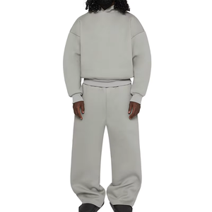 Conjunto de Sudadera con Capucha y Pantalones de Felpa Francesa de 500 Gsm, Corte Holgado, Estilo Oversize, de Alta Calidad - Product Image 5