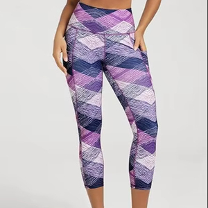 Leggings de Yoga de Cintura Alta para Mujer con Bolsillos, Control de Abdomen, No Transparentes, Pantalones Deportivos para Entrenamiento, Running y Yoga - Product Image 1