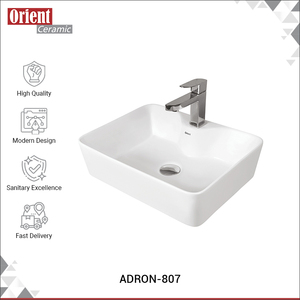 Low Market Price Best Quality New Designer White Ceramic Eco-Friendly Table Top Hygienic Wall-Hung Wash <b>Basin</b> from India - Product Image 2