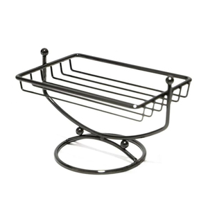 Hot Seller Exclusive Quality BLACK METAL <b>Soap</b> <b>Dish</b> <b>Holder</b> Home Hotel Bathroom Eco-Friendly Customizable Design WHITE ROYALS - Product Image 1