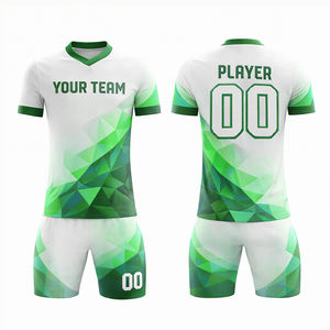 Nueva Llegada de Ropa Deportiva al Por Mayor, Mejor Precio, Secado Rápido, Corte Ajustado, Jersey Unisex, Conjunto Personalizado con Nombre de Equipo, 100% Poliéster Antibacteriano - Product Image 5