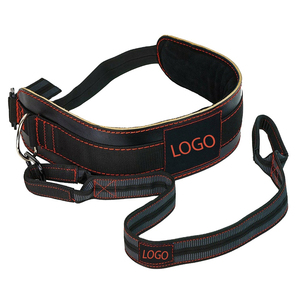 Ceinture de musculation unisexe en cuir de qualité supérieure avec chaîne pour tractions et dips, douce, respirante, réglable et personnalisable pour l'entraînement en salle de sport - Product Image 6