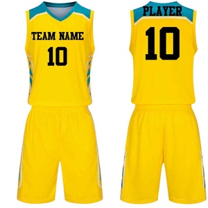 Ensemble d'uniformes de basketball imprimés par sublimation de haute qualité, respirant, séchage rapide, col en V, sans manches, personnalisable à 100 % - Product Image 6