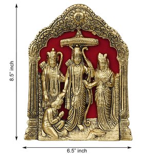Estatua de Metal del Dios Ram Darbar de JaipurCrafts, Murti de 9 Pulgadas para Decoración del Hogar u Oficina, Adorno para Ramadán - Product Image 3