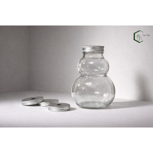 Botella de Plástico PET de 500 ml con Forma de Calabaza y Tapa de Rosca de Aluminio, Envase para Bebidas OEM de Vietnam para Té con Leche, Jugo, Café - Product Image 5