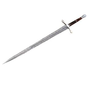 Espada Medieval de Acero Forjado, Hecha a Mano, Réplica Histórica de Espada de Guerrero, Espada Coleccionable para Exhibición, Venta al Por Mayor de Fábrica - Product Image 1