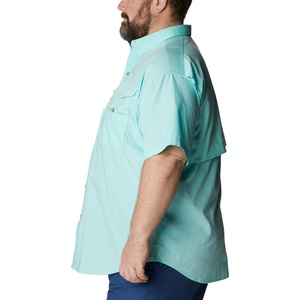 Alta calidad estilo Safari suelta Color sólido moda ropa a granel mezcla de ropa Bale personalizado camisa informal de manga corta para hombres - Product Image 4