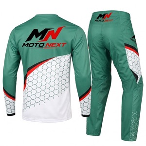 Nouvelle collection 2026 : Ensemble de motocross pour adulte grande taille, 100% polyester, fabriqué au Pakistan, pour la course et le dirt bike, en vente - Product Image 2