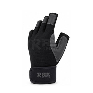 Gants de voile demi-doigts avec design personnalisé, tissu durable, fermeture de poignet réglable, ajustement confortable pour la navigation en plein air - Product Image 6
