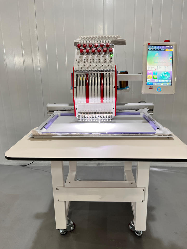Sweing Machine Dress 4 Head Commercial Embroidery Machine With Automatic Thread Trimming for ...