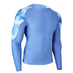 Rashguard de Tela Elástica Cómoda para Sesiones Intensas, Ropa Deportiva de Alto Rendimiento Adecuada para Entrenamiento - Product Image 1