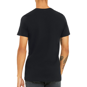 เสื้อยืดคอกลมผ้าฝ้ายเจอร์ซีย์ 100% ระบายอากาศได้ดี แห้งเร็ว แขนสั้น รุ่นพื้นฐาน สำหรับผู้ชาย สีดำ ไซส์ XL Stonefield - Product Image 2