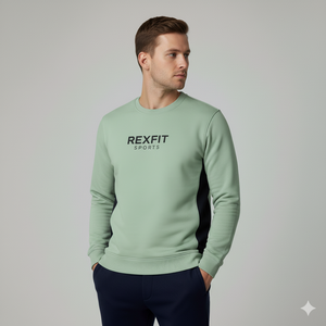 Producto de Alta Demanda, Sudadera Moderna para Hombre, Sudadera Básica de Algodón Mezclado, Peso Medio, Talla OEM - Product Image 1