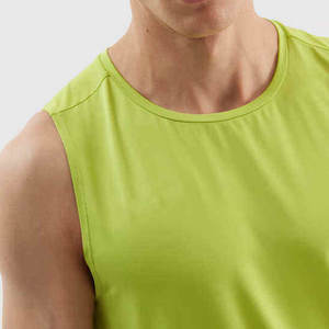 Camiseta sin mangas informal para hombre, ligera, de secado rápido, transpirable, diseñada para la comodidad diaria, tela suave, ajuste relajado, apariencia moderna - Product Image 6