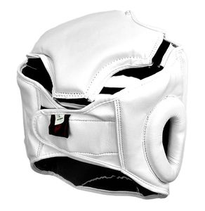 Protector de Cabeza de Boxeo Integral, Cuero PU, Relleno de EPE, Cierre de Hebilla Ajustable, Equipo de Protección para Adultos, MMA, Sparring - Product Image 3
