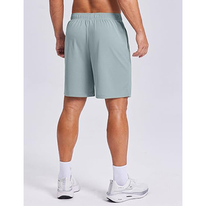 Pantalones Cortos de Gimnasio para Hombre con Banda Luminosa de Baja Visibilidad en la Cintura, que Evita que la Camiseta se Suba, Ajuste Ceñido al Cuerpo - Product Image 2