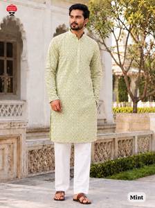 Pyjama élégant Kurta pour hommes par l'exportateur en gros Fabzone - Product Image 6