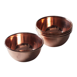 Bol en cuivre sculpté à la main, design oriental, bol de service en métal pour la nourriture, cadeau, bols en cuivre en solde - Product Image 6