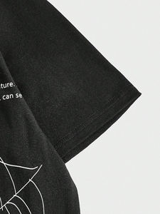 Camiseta Extra Grande de Alta Calidad 100% Algodón, Impresión Gráfica Personalizada, Camiseta Pesada Lisa para Hombre, Unisex - Product Image 3