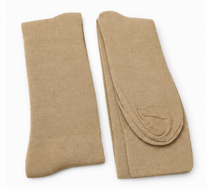 Calcetines Lisos Beige al por Mayor – Calcetines de Algodón Tejido de Alta Calidad, Proveedor de Calcetines al por Mayor - Product Image 4