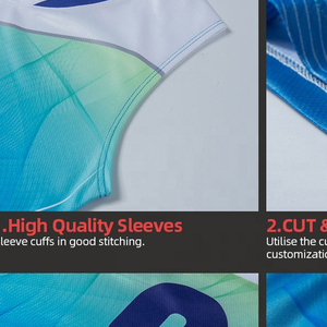 ชุดยูนิฟอร์มวอลเลย์บอลโพลีเอสเตอร์สีและโลโก้แบบกำหนดเองรุ่นใหม่ล่าสุด บริการออกแบบตามสั่ง OEM ขายดี - Product Image 3